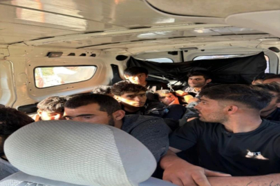 Amasya'da 15 kaçak göçmen yakalandı, 3 organizatör tutuklandı