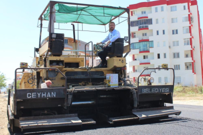 Ceyhan Belediyesi araç mezarlığındaki asfalt dökme makinesi onarıldı ve filoya katıldı