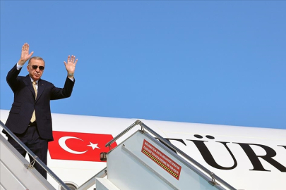 Cumhurbaşkanı Erdoğan Kazakistan'a gitti