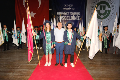 Başkan Karalar, Çukurova Üniversitesi öğrencilerinin mezuniyet coşkusuna ortak oldu