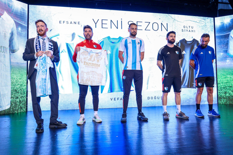 erzurum spor yeni sezon forması