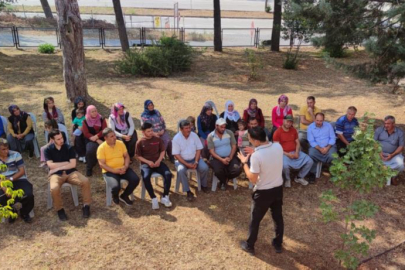 Mersin'de orman yangınları gönüllüleri eğitimden geçti