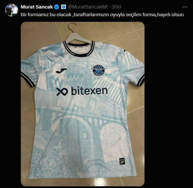 Adana Demirspor Başkanı Murat Sancak