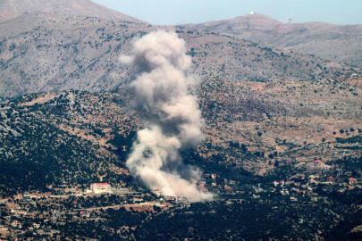 Hizbullah, Golan Tepeleri'ndeki İsrail askeri üslerini İHA ile görüntüledi