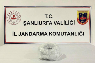 Şanlıurfa yolcu otobüsünde madde operasyonu