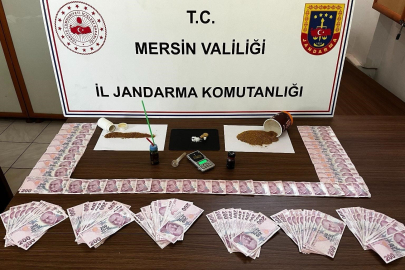 Mersin'de yasaklı madde operasyonu: 4 gözaltı