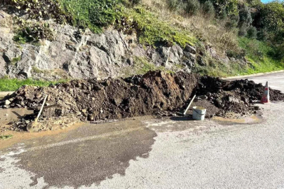 Sinop'ta ana boru patlaması