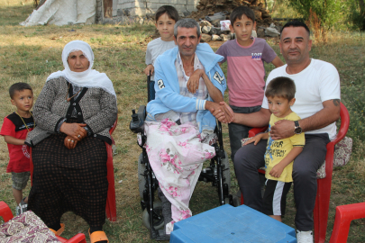 Bir bacağını kaybeden Malazgirtli vatandaşın protez bacak umudu