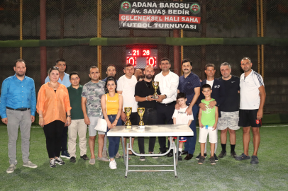 Bu Yıl 20'ncisi düzlenen geleneksel Av. Savaş Bedir Futbol Turnuvasında Şampiyon Adana Bim oldu