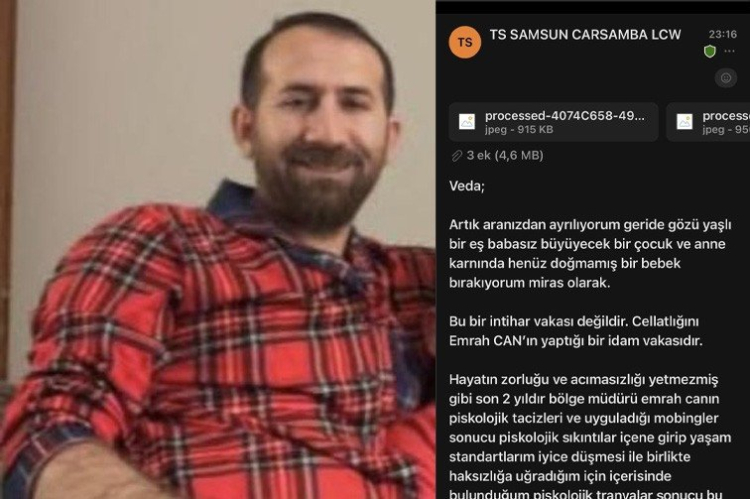 Samsun'da mobbing iddiasıyla iyaşamına son çalışan sosyal medyayı sarstı 2