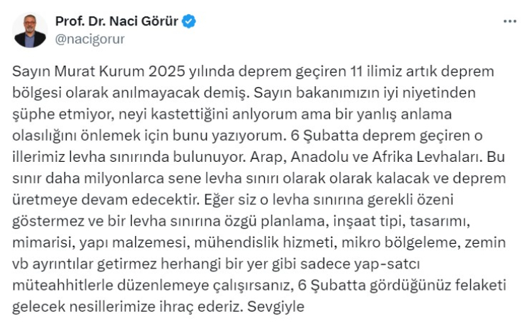 naci görür