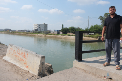 Adana'da ekmek almaya giden çocuk kanala düşerek hayatını kaybetti