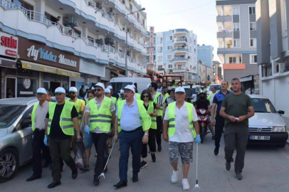 Karataş'ta çevre temizliği etkinliği düzenlendi