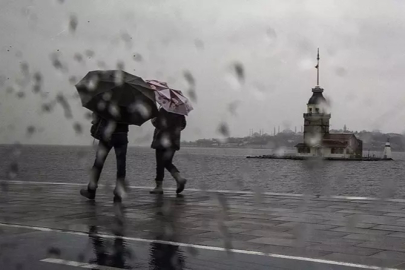 İstanbul'da şiddetli yağış uyarısı! Gök gürültülü sağanaklar bekleniyor