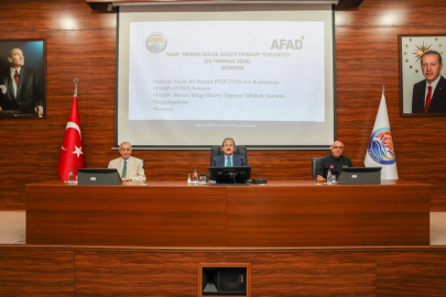 Mersin deprem tatbikatına hazırlanıyor