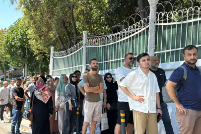 Yıldız Sarayı’na ziyaretçi akını