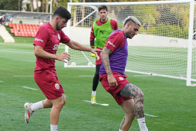 Galatasaray, Beşiktaş maçı hazırlıklarını sürdürdü