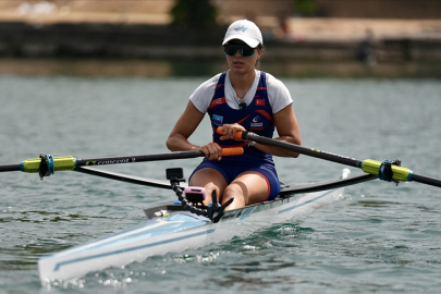 Milli kürekçi Elis Özbay, çeyrek finalde serisini 6. sırada tamamladı ve yarı finale yükselme hakkını kaybetti