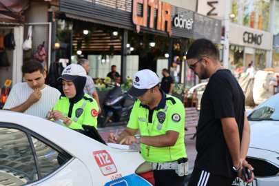 Ceza yiyen sürücü ‘Taklacı güvercin' oldu