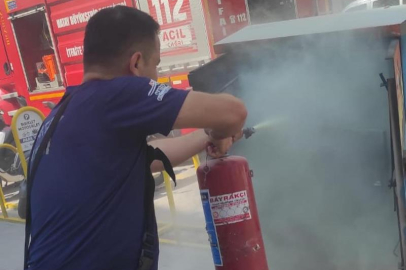 Hatay’da trafoda çıkan yangın itfaiye ekiplerince söndürüldü