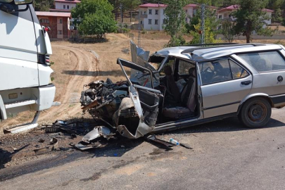 Tarsus'ta kafa kafaya çarpışma: 1 yaralı