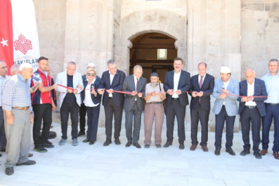 782 Yıllık Burmalı Minare Camii yeniden ibadete açıldı