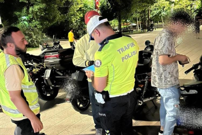 Gaziantep’te motosiklet denetimlerinde 1.095 sürücüye 4.5 milyon TL ceza