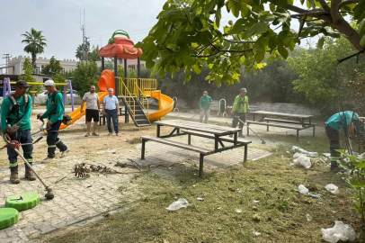 Ceyhan Belediyesi’nden kırsal mahallelerde temizlik seferberliği devam ediyor