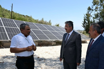 Vali Yılmaz: "GES sayesinde köylülerimiz sularını bedava kullanabilecek"