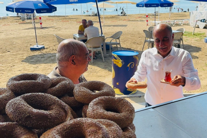 Yumurtalık'ta çay ve simit ikilisi 5 TL