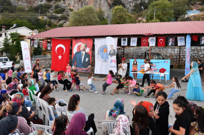 Mersin Büyükşehir Belediyesi'nden kırsalda neşeli etkinlikler