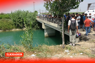 Adana’da kontrolden çıkan kamyonet sulama kanalına uçtu: Polisler yetişti