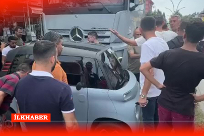 Hatay’da tır, mini aracı metrelerce sürükledi: Sürücü Azad Şahin kaza anını anlattı