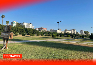 Adana’da Merkez Park boş kaldı