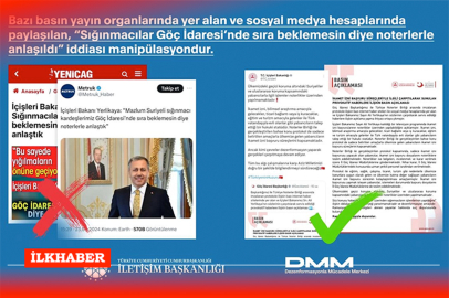 “Sığınmacılar için noterlerle anlaşıldı” iddiasına İletişim Başkanlığı'ndan yanıt