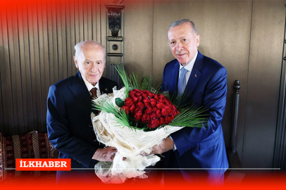 Erdoğan’dan Bahçeli’ye 76 Güllü Doğum Günü Jesti