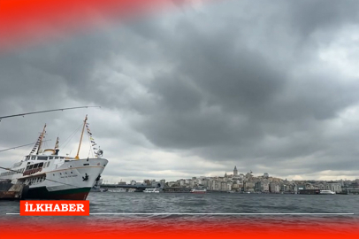 İstanbul'da bulutlu hava ve sonrasında etkisini gösteren yağmur timelapse ile görüntülendi