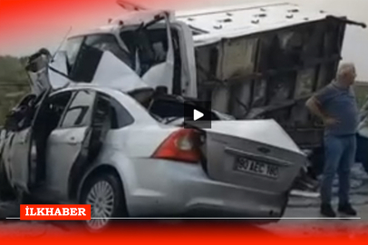 Osmaniye'de trafik kazası: 2 ölü, 3 yaralı