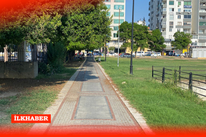 Sabahın ilk ışıklarıyla Adana Merkez Park'ta sessizlik hakim