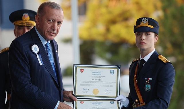 Hava Harp Okulu birincisi: Teğmen İkra Kuyumcu