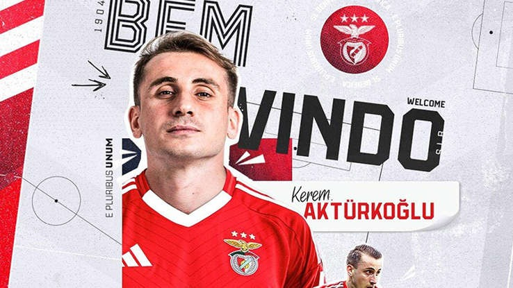 Kerem Aktürkoğlu, Benfica'da Kupalar Kazanmak İstiyor