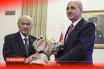 TBMM Başkanı Kurtulmuş, Bahçeli ile meclis çalışmaları hakkında görüştü