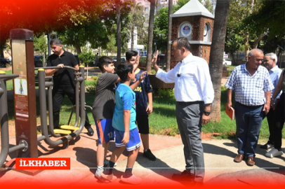 Yenişehir Belediyesi'nden Güven Park'a modern dokunuş