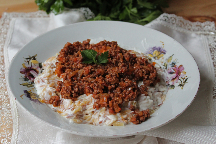  Tel Şehriye Mantısı 