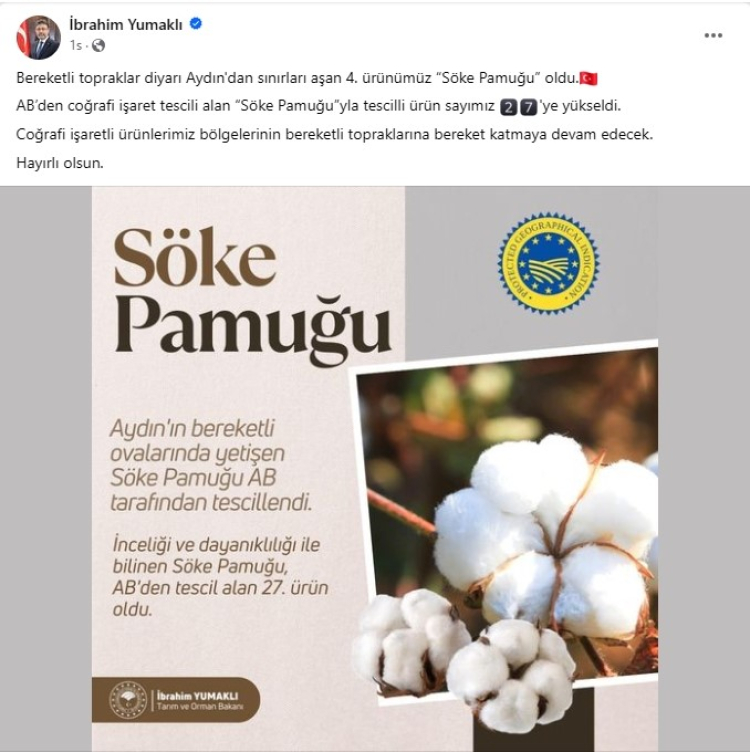 Bakan Yumaklı'dan