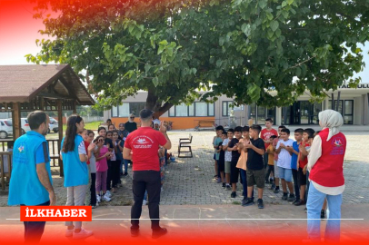 Hatay Dörtyol’da "Merkezim Her Yerde" projesi kapsamında ilkokul öğrencileri kıyasıya yarıştı