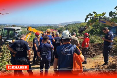 Samsun'da su kuyusu çalışmasında toprak kayması: 2 kişi toprak altında kaldı