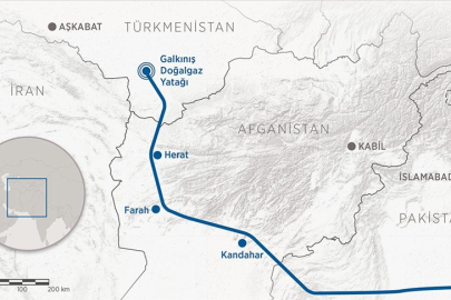 Türkmen doğal gazını Hindistan'a ulaştıracak projenin Afganistan ayağında çalışmalar yeniden başladı