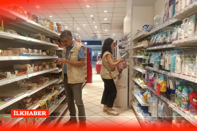 Adana'da alışveriş merkezlerinde gıda denetimi yapıldı