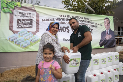 Mersin Büyükşehir Belediyesi'nden Akdeniz meyve sineğiyle mücadelede büyük destek